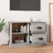 vidaXL - Tv-meubel - 73x35,5x47,5 - cm - bewerkt - hout - grijs - sonoma - eikenkleur