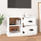vidaXL - Tv-meubel - 73x35,5x47,5 - cm - bewerkt - hout - hoogglans - wit