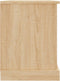 vidaXL - Tv-meubel - 73x35,5x47,5 - cm - bewerkt - hout - sonoma - eikenkleurig