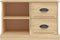 vidaXL - Tv-meubel - 73x35,5x47,5 - cm - bewerkt - hout - sonoma - eikenkleurig