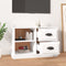 vidaXL - Tv-meubel - 73x35,5x47,5 - cm - bewerkt - hout - wit