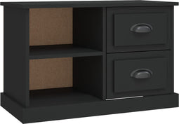 vidaXL - Tv-meubel - 73x35,5x47,5 - cm - bewerkt - hout - zwart