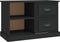 vidaXL - Tv-meubel - 73x35,5x47,5 - cm - bewerkt - hout - zwart