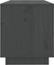 vidaXL - Tv-meubel - 74x34x40 - cm - massief - grenenhout - grijs