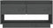 vidaXL - Tv-meubel - 74x34x40 - cm - massief - grenenhout - grijs