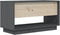 vidaXL - Tv-meubel - 74x34x40 - cm - massief - grenenhout - grijs