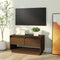vidaXL - Tv-meubel - 74x34x40 - cm - massief - grenenhout - honingbruin