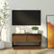 vidaXL - Tv-meubel - 74x34x40 - cm - massief - grenenhout - honingbruin