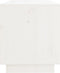 vidaXL - Tv-meubel - 74x34x40 - cm - massief - grenenhout - wit