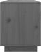 vidaXL - Tv-meubel - 74x35x44 - cm - massief - grenenhout - grijs