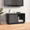vidaXL - Tv-meubel - 74x35x44 - cm - massief - grenenhout - grijs
