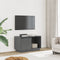 vidaXL - Tv-meubel - 74x35x44 - cm - massief - grenenhout - grijs