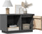 vidaXL - Tv-meubel - 74x35x44 - cm - massief - grenenhout - grijs