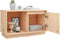 vidaXL - Tv-meubel - 74x35x44 - cm - massief - grenenhout
