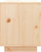 vidaXL - Tv-meubel - 74x35x44 - cm - massief - grenenhout