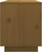 vidaXL - Tv-meubel - 74x35x44 - cm - massief - grenenhout - honingbruin