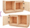 vidaXL - Tv-meubel - 74x35x44 - cm - massief - grenenhout