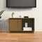 vidaXL - Tv-meubel - 74x35x44 - cm - massief - grenenhout - honingbruin