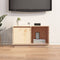 vidaXL - Tv-meubel - 74x35x44 - cm - massief - grenenhout