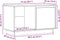 vidaXL - Tv-meubel - 74x35x44 - cm - massief - grenenhout