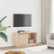 vidaXL - Tv-meubel - 74x35x44 - cm - massief - grenenhout