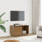 vidaXL - Tv-meubel - 74x35x44 - cm - massief - grenenhout - honingbruin