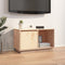 vidaXL - Tv-meubel - 74x35x44 - cm - massief - grenenhout