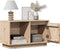 vidaXL - Tv-meubel - 74x35x44 - cm - massief - grenenhout