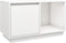 vidaXL - Tv-meubel - 74x35x44 - cm - massief - grenenhout - wit