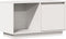vidaXL - Tv-meubel - 74x35x44 - cm - massief - grenenhout - wit