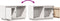 vidaXL - Tv-meubel - 74x35x44 - cm - massief - grenenhout - wit