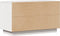 vidaXL - Tv-meubel - 74x35x44 - cm - massief - grenenhout - wit