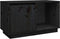 vidaXL - Tv-meubel - 74x35x44 - cm - massief - grenenhout - zwart