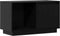 vidaXL - Tv-meubel - 74x35x44 - cm - massief - grenenhout - zwart