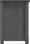 vidaXL - Tv-meubel - 79x35x52 - cm - massief - grenenhout - grijs