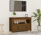 vidaXL - Tv-meubel - 79x35x52 - cm - massief - grenenhout - honingbruin
