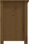 vidaXL - Tv-meubel - 79x35x52 - cm - massief - grenenhout - honingbruin