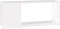 vidaXL - Tv-meubel - 80x24x32 - cm - bewerkt - hout - wit