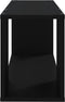 vidaXL - Tv-meubel - 80x24x32 - cm - spaanplaat - zwart