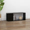vidaXL - Tv-meubel - 80x24x32 - cm - spaanplaat - zwart