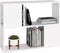 vidaXL - Tv-meubel - 80x24x63 - cm - spaanplaat - wit