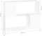 vidaXL - Tv-meubel - 80x24x63 - cm - spaanplaat - wit
