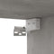 vidaXL - Tv-meubel - 80x30x30 - cm - bewerkt - hout - betongrijs