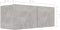 vidaXL - Tv-meubel - 80x30x30 - cm - bewerkt - hout - betongrijs