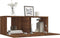 vidaXL - Tv-meubel - 80x30x30 - cm - bewerkt - hout - bruin - eikenkleur