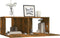 vidaXL - Tv-meubel - 80x30x30 - cm - bewerkt - hout - gerookt - eikenkleurig