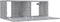 vidaXL - Tv-meubel - 80x30x30 - cm - bewerkt - hout - grijs - sonoma - eikenkleurig