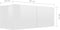 vidaXL - Tv-meubel - 80x30x30 - cm - bewerkt - hout - hoogglans - wit
