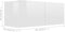 vidaXL - Tv-meubel - 80x30x30 - cm - bewerkt - hout - hoogglans - wit