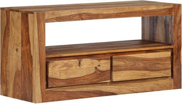 vidaXL - Tv-meubel - 80x30x40 - cm - massief - sheeshamhout